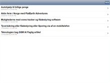 Tablet Screenshot of blog.netakademiet.dk